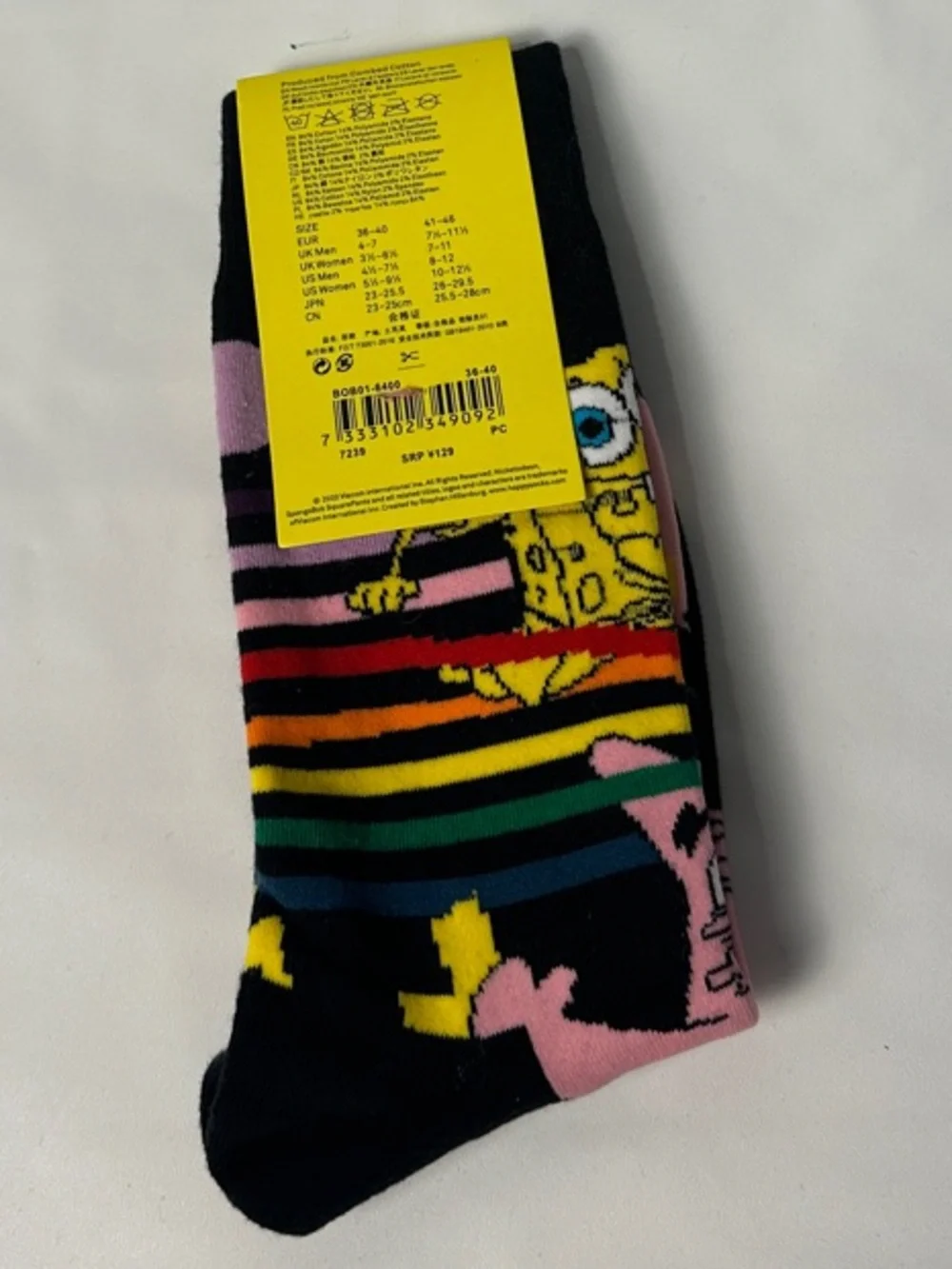 Happy Socks bold crew